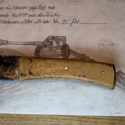 Allzweckmesser Königstiger 2WK und Robinie