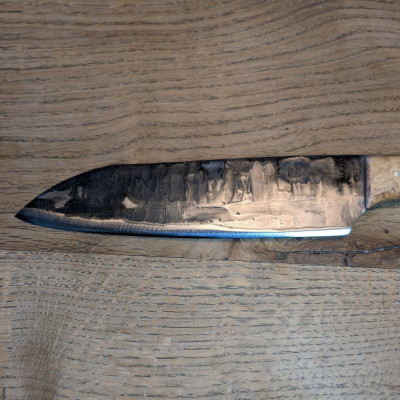 Küchenmesser Panzerhaubitze 2000 mit Maserrobinie