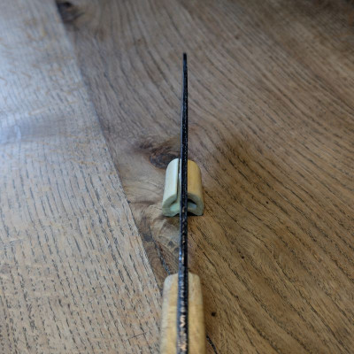 Küchenmesser Panzerhaubitze 2000 mit Maserrobinie