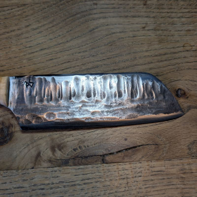 Küchenmesser Wolframstahl 1.2419 mit Riegelahorn