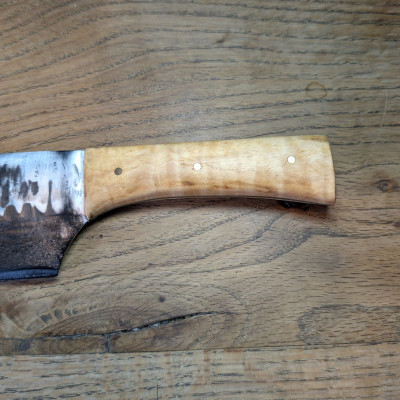 Küchenmesser Wolframstahl 1.2419 mit Riegelahorn