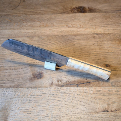 Küchenmesser Wolframstahl 1.2419 mit Riegelahorn