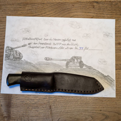 Allzweckmesser Königstiger 2WK mit Flusseiche