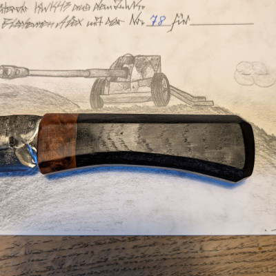 Allzweckmesser Königstiger 2WK mit Flusseiche