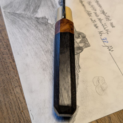 Allzweckmesser Königstiger 2WK mit Flusseiche