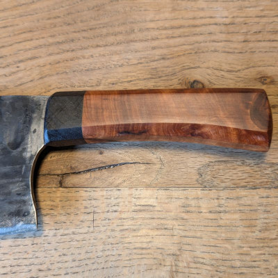 Küchenmesser/ Küchenbeil/ Grillbeil mit marokkanischer Thujaknolle