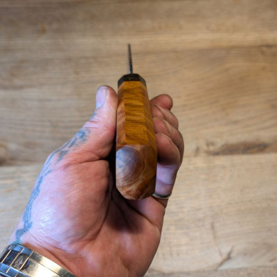 Küchenmesser/ Küchenbeil/ Grillbeil mit marokkanischer Thujaknolle