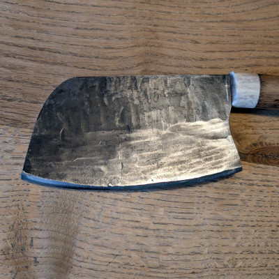 Das Mammut Beil Küchenmesser/ Küchenbeil/ Grillbeil mit Mammut- Rippe