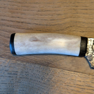Küchenmesser Nebelwerfer und Hirschgeweih