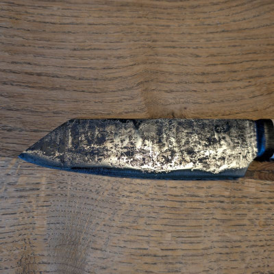 Küchenmesser Nebelwerfer und Hirschgeweih