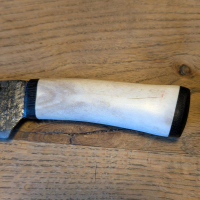 Küchenmesser Nebelwerfer und Hirschgeweih