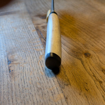 Küchenmesser Nebelwerfer und Hirschgeweih