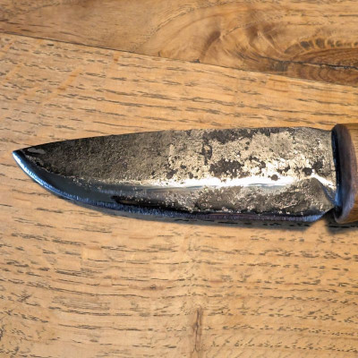 SAMMLERMESSER!!! Allzweckmesser Messerschmitt 109 mit uraltem Griff aus Pflanzenmaterial eines deutschen Tagebau