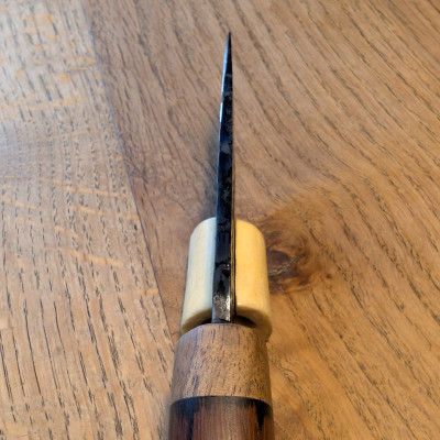 SAMMLERMESSER!!! Allzweckmesser Messerschmitt 109 mit uraltem Griff aus Pflanzenmaterial eines deutschen Tagebau
