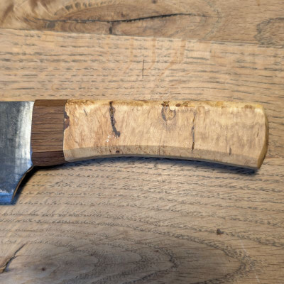 Küchenmesser Wolframstahl mit stabilisierter Robinien Knolle