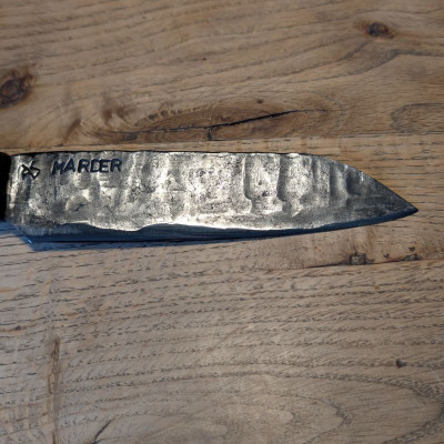 Küchenmesser Marder der BW mit stabilisiertem Wacholder