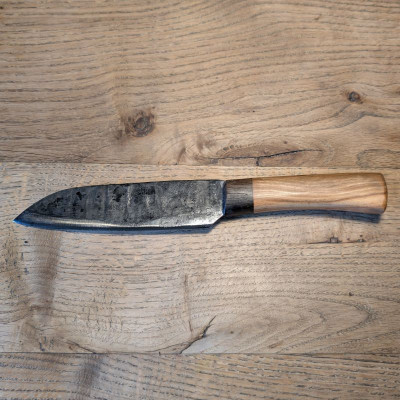 Küchenmesser Marder der BW mit stabilisiertem Wacholder