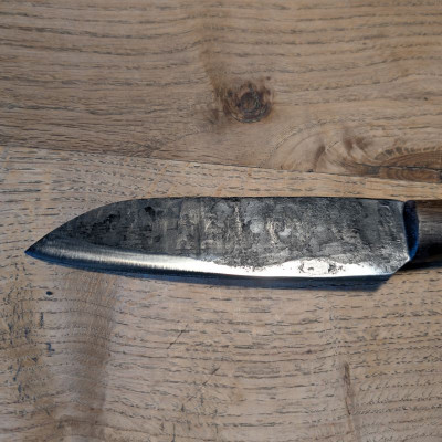 Küchenmesser Marder der BW mit stabilisiertem Wacholder