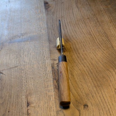 Küchenmesser Marder der BW mit stabilisiertem Wacholder
