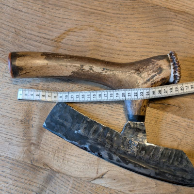 Brachiales Grill oder Pizzamesser 8er Flak und Riesenhirsch