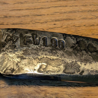 Allzweck oder Outdoormesser mit Klinge aus Focke Wulf 190 dem Würger