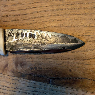 Allzweck oder Outdoormesser mit Klinge aus Focke Wulf 190 dem Würger