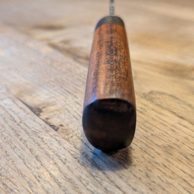 Outdoormesser/ Allzweckmesser mit Klinge aus Kopfpanzerung der Focke Wulf 190 dem Würger