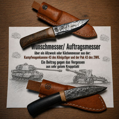Königstiger Allzweckmesser aus der KWK 43 des 2WK