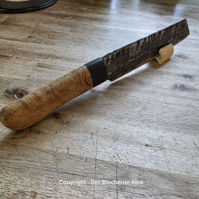 Küchenmesser/ Grillmesser 35mm Kanone des Gepard