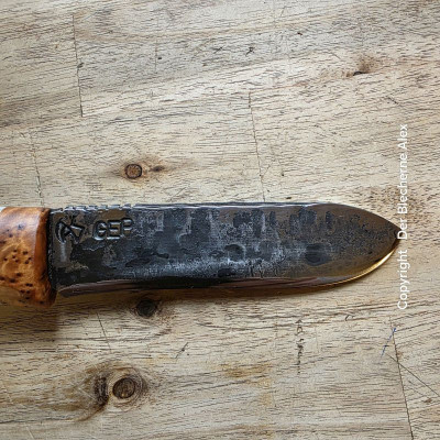 Outdoormesser/Allzweckmesser mit Klinge 35mm Kanone des Gepard