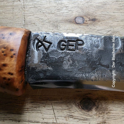 Outdoormesser/Allzweckmesser mit Klinge 35mm Kanone des Gepard