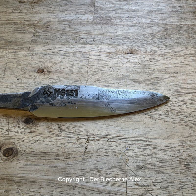 Klingenrohling aus dem MG151/15 Lauf