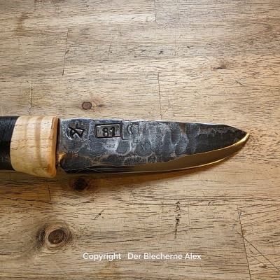Allzweckmesser Kruppstahl Königtiger Nr.81 mit Flusseiche