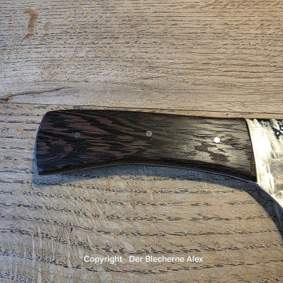Küchenmesser/Grillmesser Wolframstahl mit Wenge