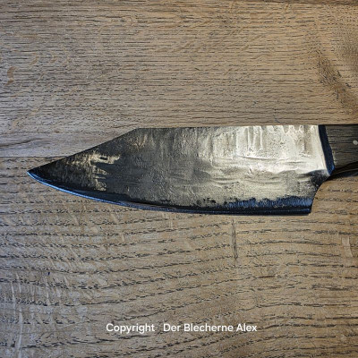 Küchenmesser/Grillmesser Wolframstahl mit Wenge