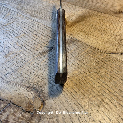 Küchenmesser/Grillmesser Wolframstahl mit Wenge