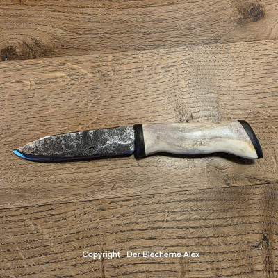 Outdoormesser/Allzweckmesser MG34 des 2WK mit Rothirsch