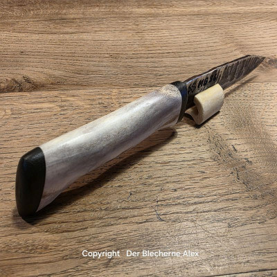 Outdoormesser/Allzweckmesser MG34 des 2WK mit Rothirsch