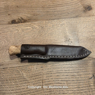 Outdoormesser/Allzweckmesser MG34 des 2WK mit Maser Robinie