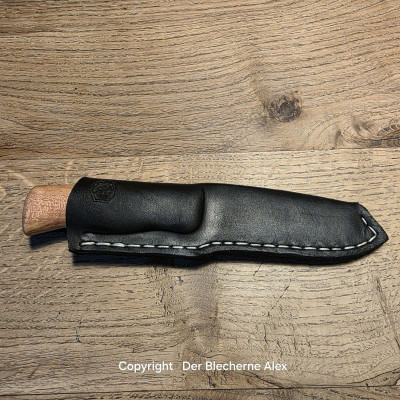 Allzweckmesser Klinge aus Leo2 Griff Zwetschge